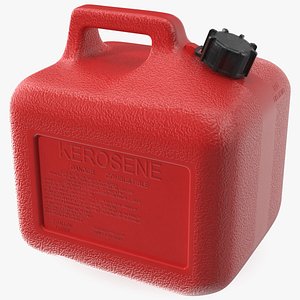 3D Plastic Gas Can 2 Gallon