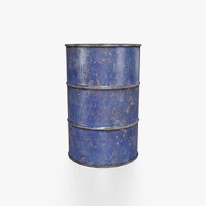 Steel Barrel - Blue - Dirty
