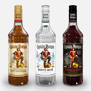 Captain Morgan Bottle Set