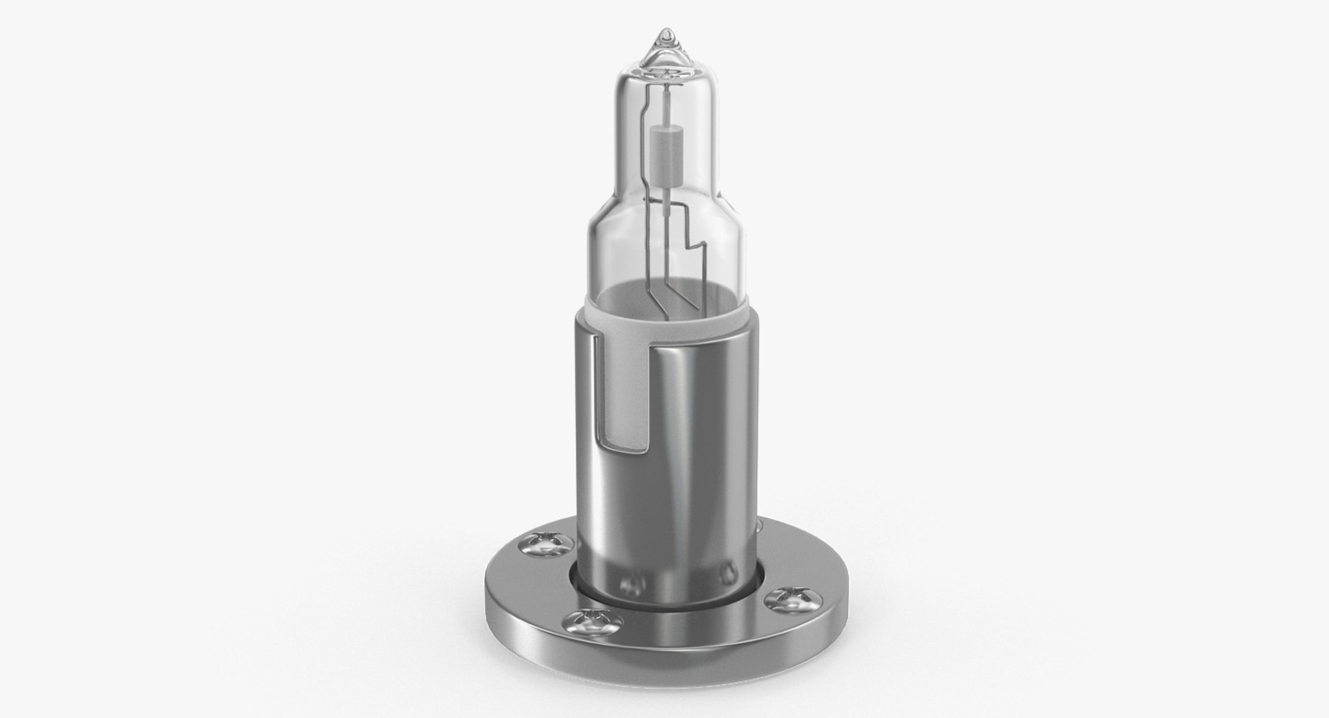 Car Headlight Lamp 3D Model 3D model preview
