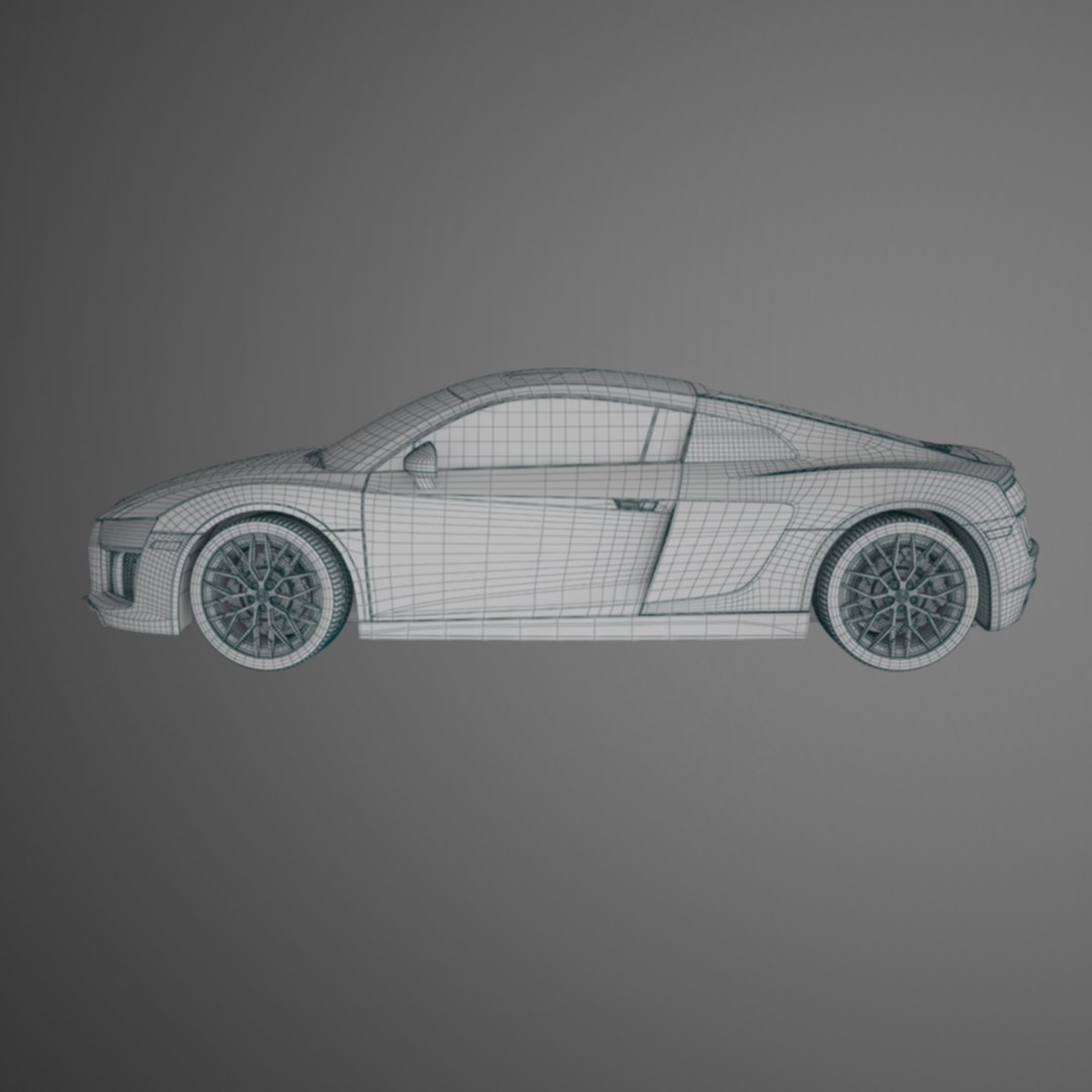 3D Model R8 Coupe 2018 - TurboSquid 1330245