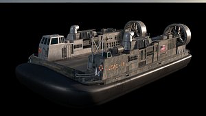 LCAC (Landing Craft Air Cushion) 3D Model
