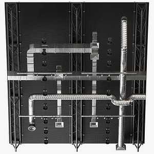 ceiling ventilation 7 3D model