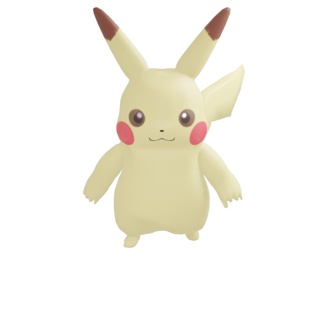 Pikachu Pokemon Rigged 3D - TurboSquid 1772620