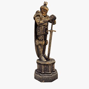 Chess piece is the king 3D model