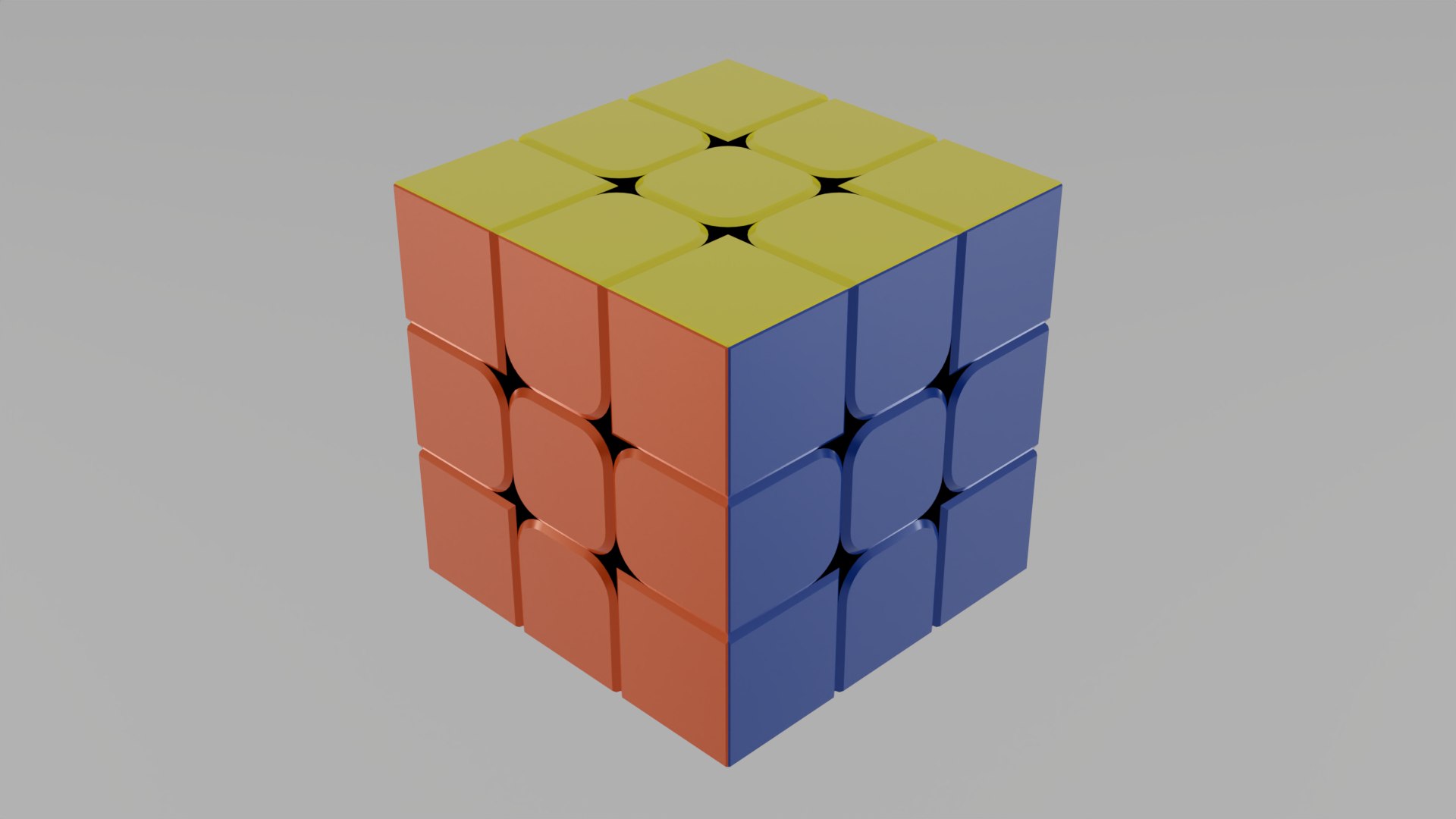 3D RubiksCube Low Polly Game Ready - TurboSquid 2023178
