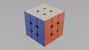 RubiksCube Low polly Game ready