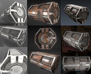 Futuristic Backup Generator Pack