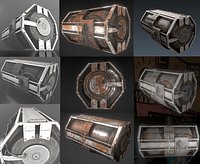 Futuristic Backup Generator Pack