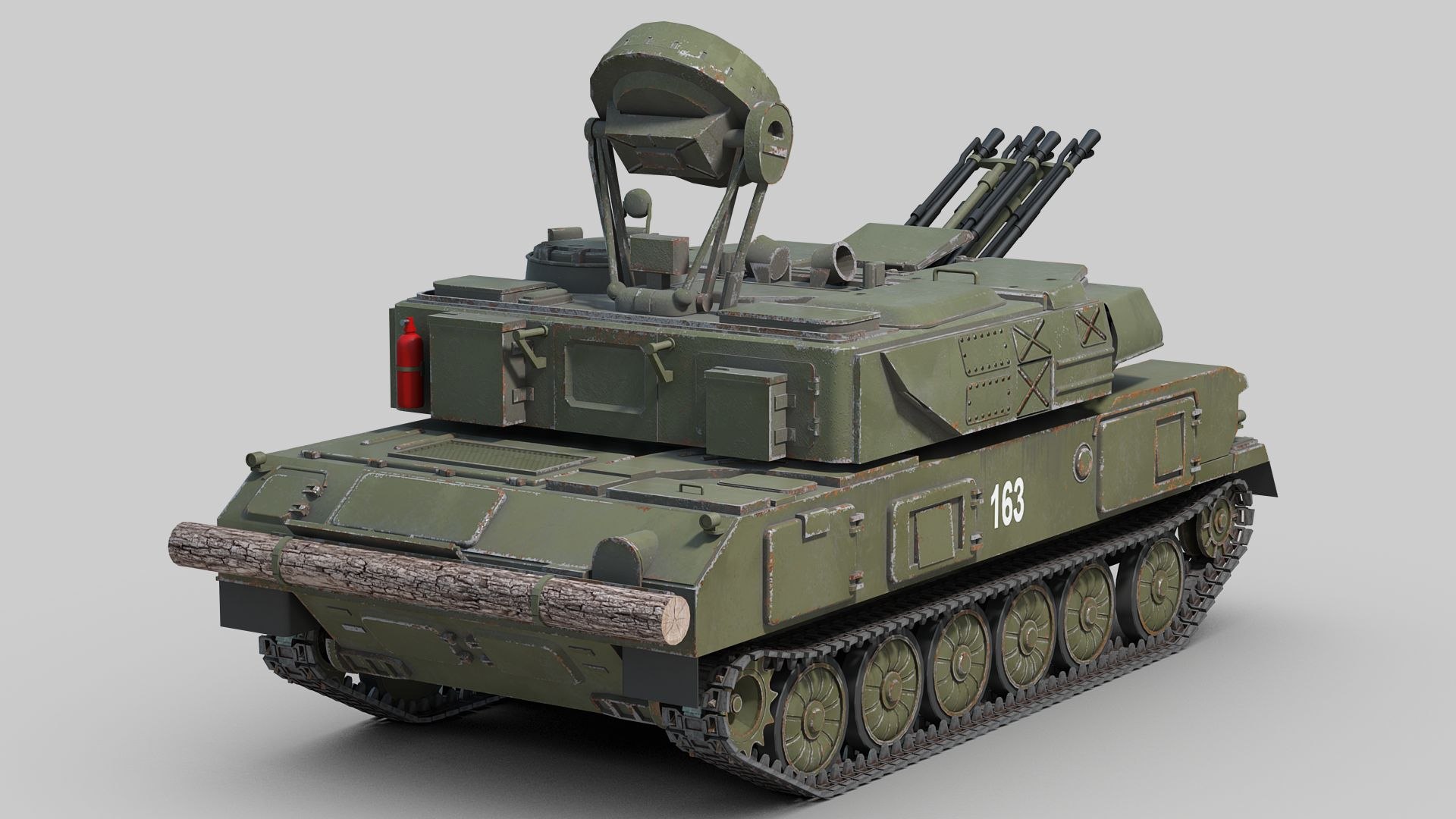 3D ZSU 23-4 Shilka SPAAG - TurboSquid 2436905
