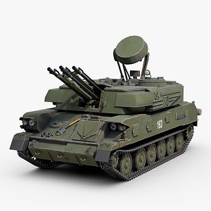 3D ZSU 23-4 Shilka SPAAG
