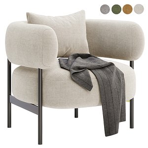 3D Aleia Accent Chair