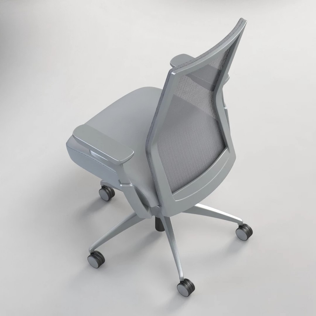 Allsteel Evo Office Chair 3D Model TurboSquid 1950765