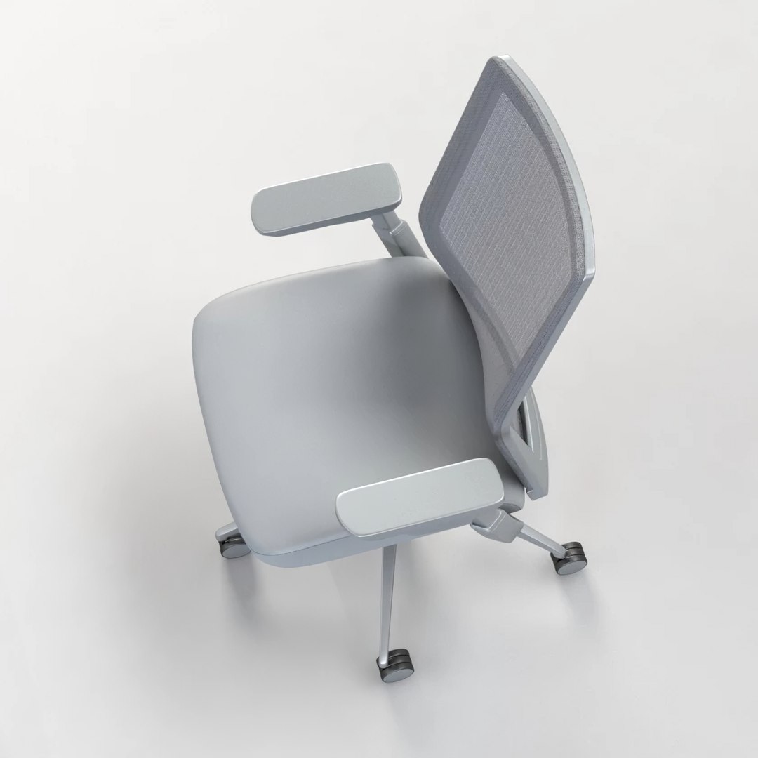 Allsteel Evo Office Chair 3D Model TurboSquid 1950765