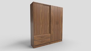 Wardrobe N26 3D model