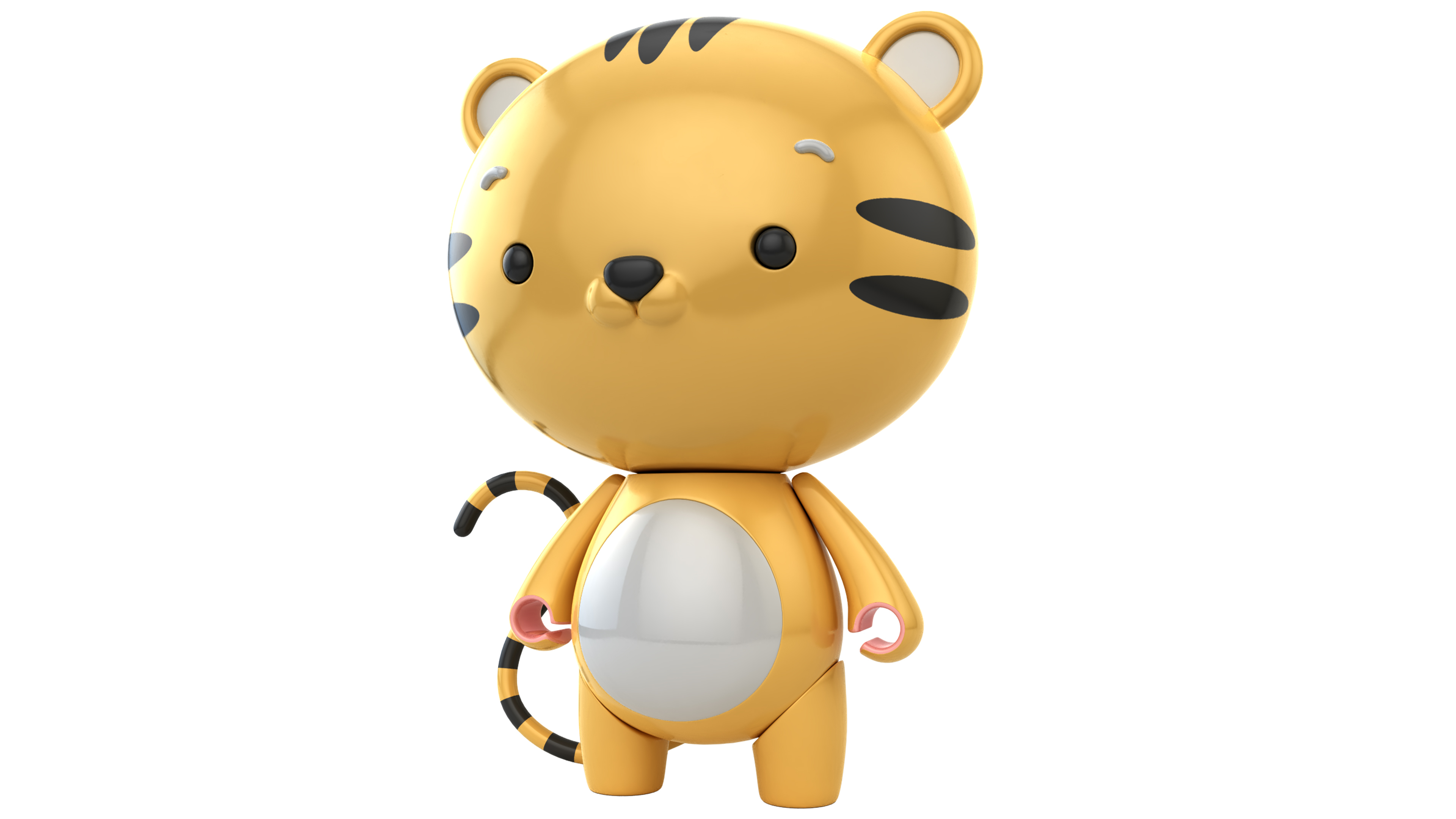 3D tiger toy - TurboSquid 1547438