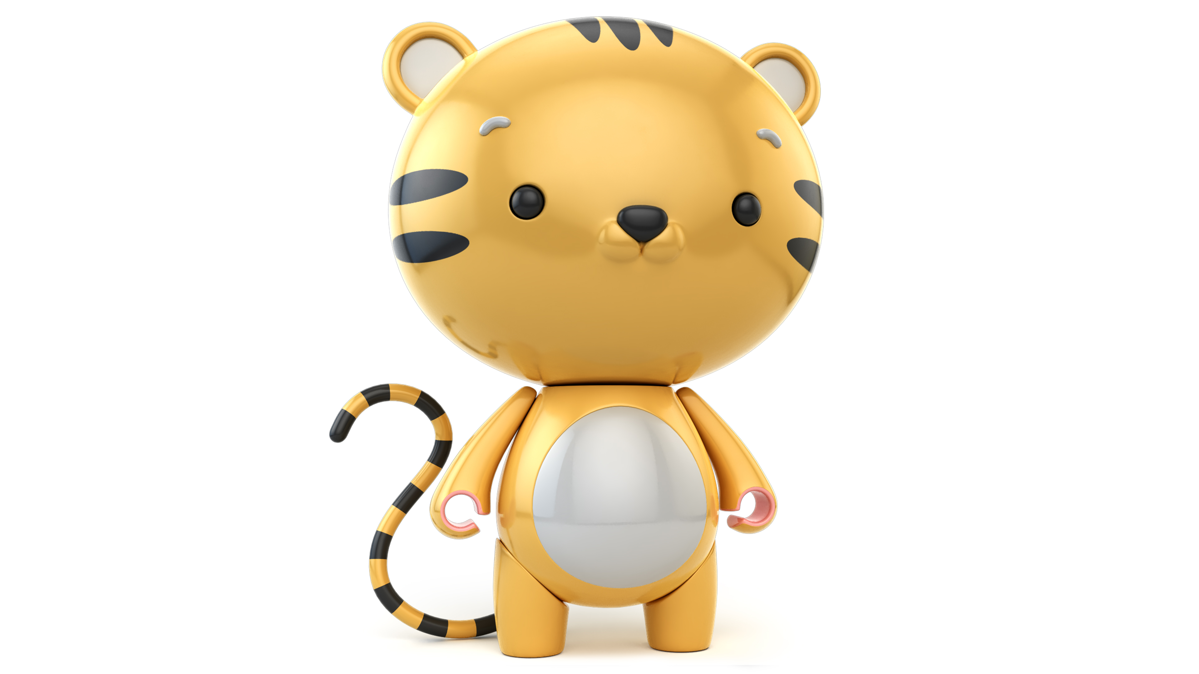 3D tiger toy - TurboSquid 1547438