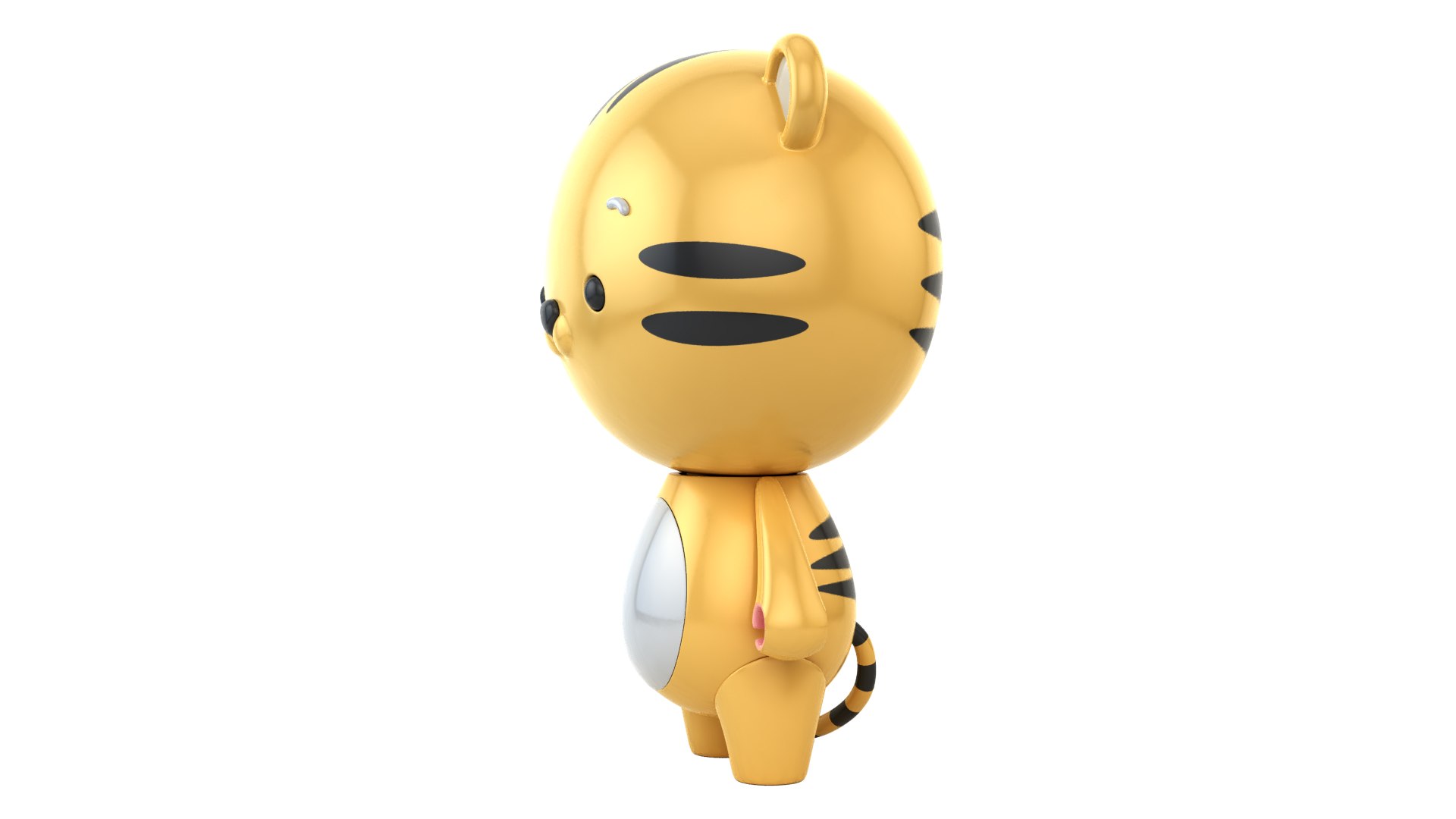 3D Tiger Toy - TurboSquid 1547438