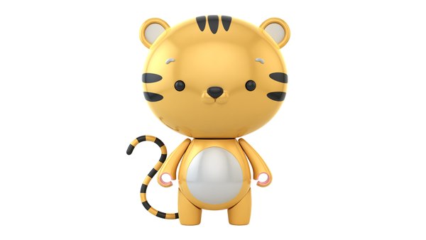 3D tiger toy - TurboSquid 1547438