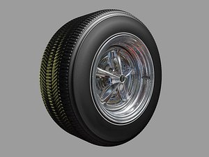 Muscle car wheel