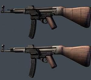 3d german assault rifle