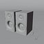 Speakers 3D model