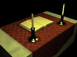 3ds max marble alter book cloth