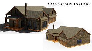 American House 004 3D model