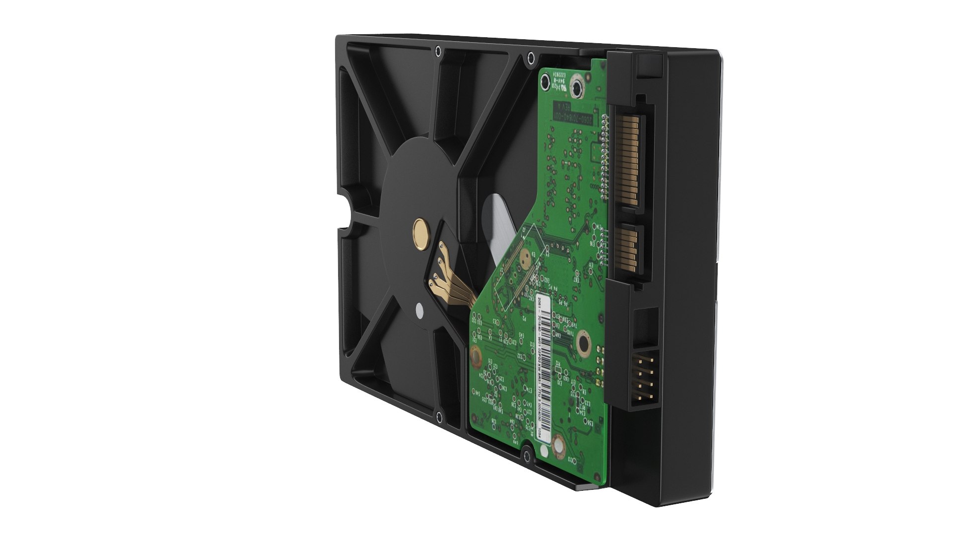 3D Computer Hard Disc Model - TurboSquid 1872228