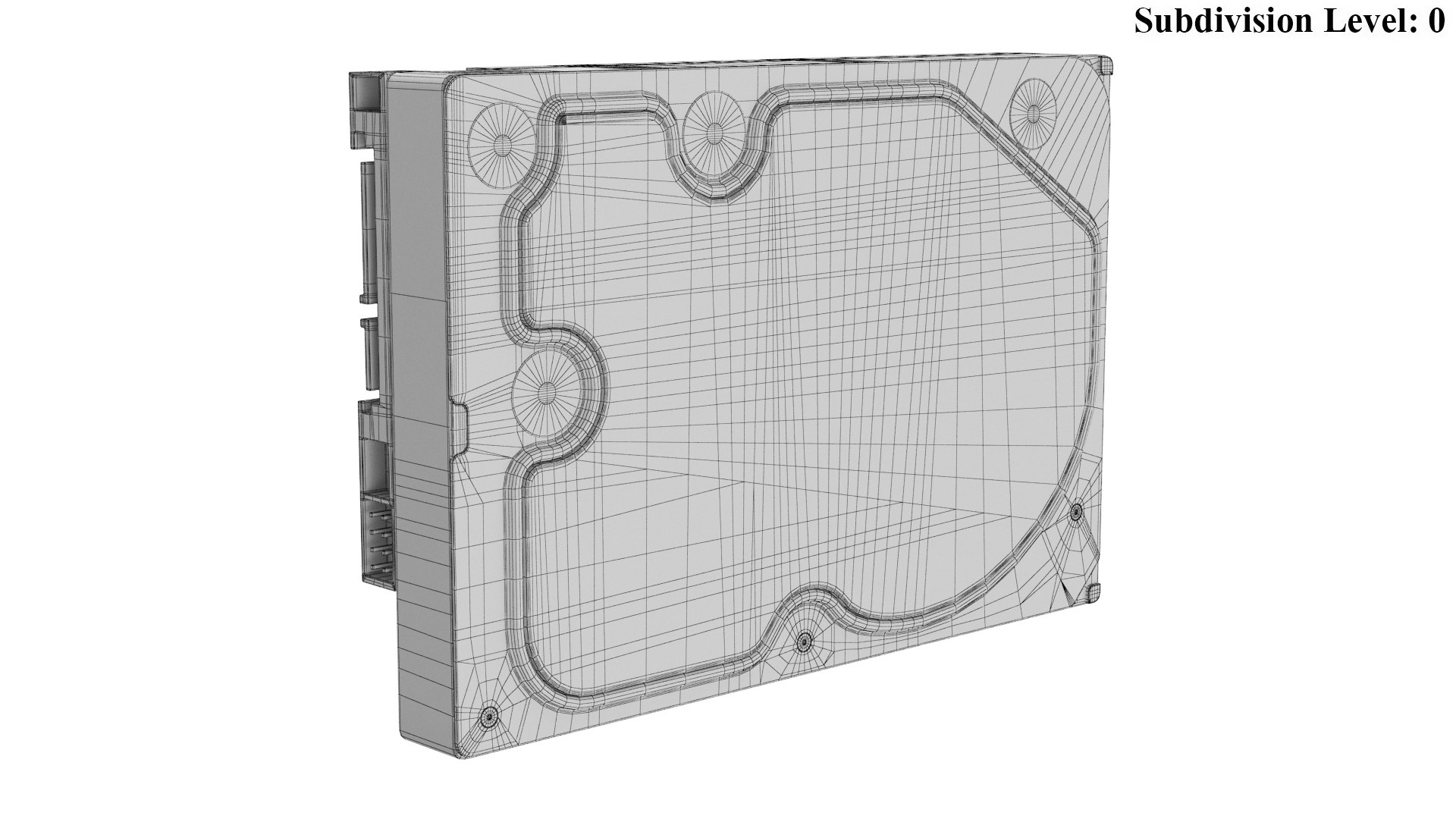 3D Computer Hard Disc Model - TurboSquid 1872228