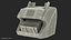 3D currency counter dollar bills model
