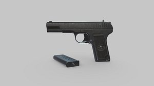 Fichier STL arme pistolet 9mm pistolet 🎨・Modèle pour impression