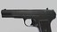 TT Pistol Low-poly PBR