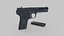 TT Pistol Low-poly PBR