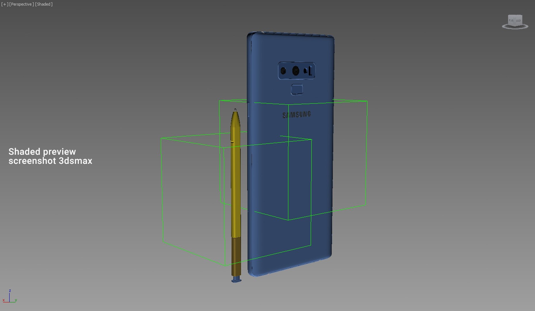 Samsung Galaxy Note 9 3D Model - TurboSquid 1312225