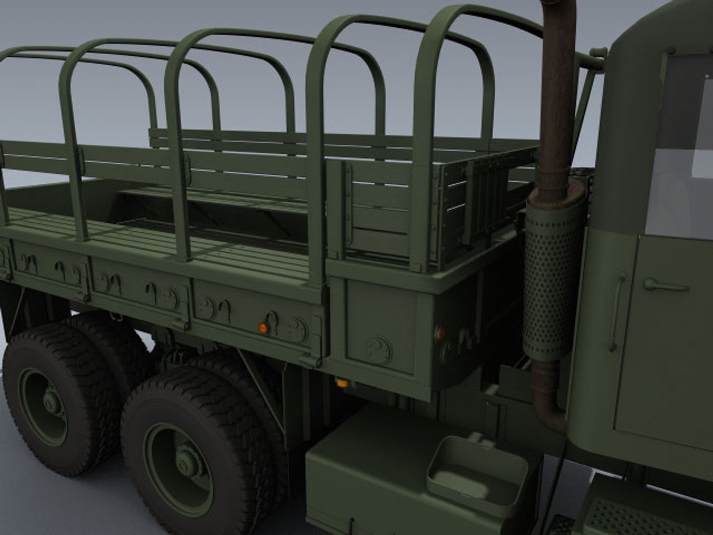 Army M925 3d Obj
