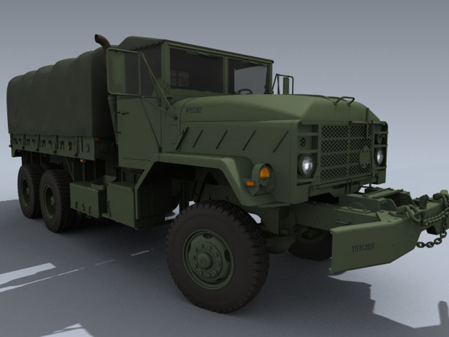 Army M925 3d Obj