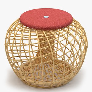 Cane Line Nest Small Footstool
