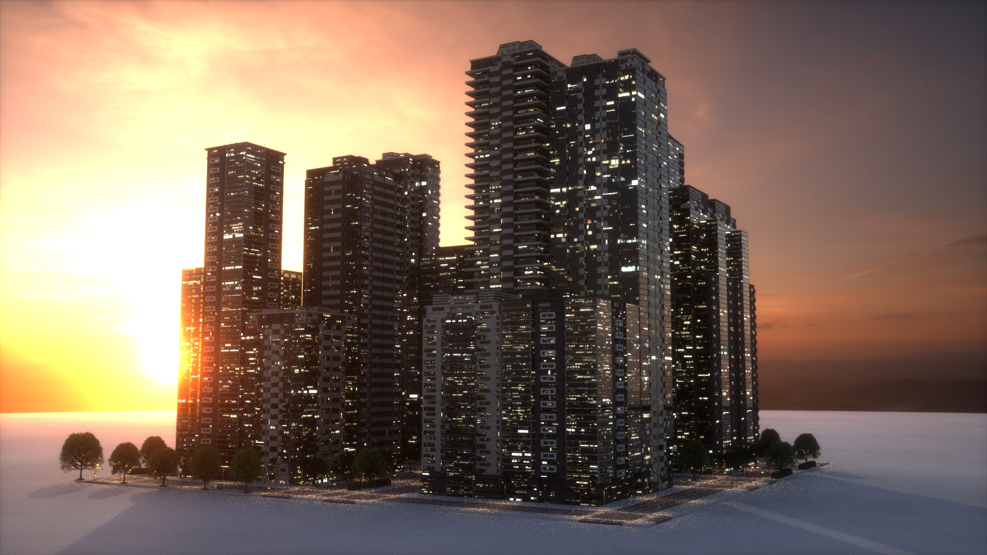 City Block Type B15 3D Model - TurboSquid 2092345