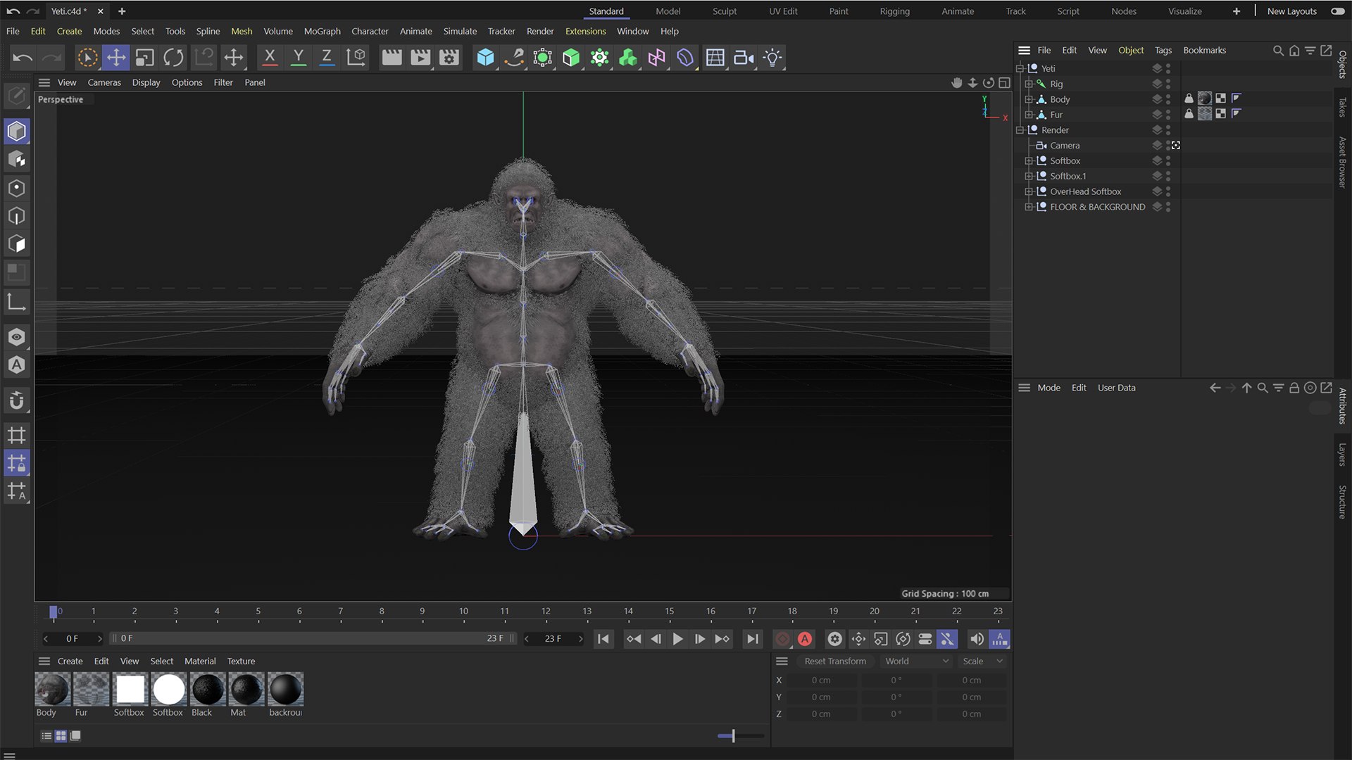 Yeti Model - TurboSquid 1842035