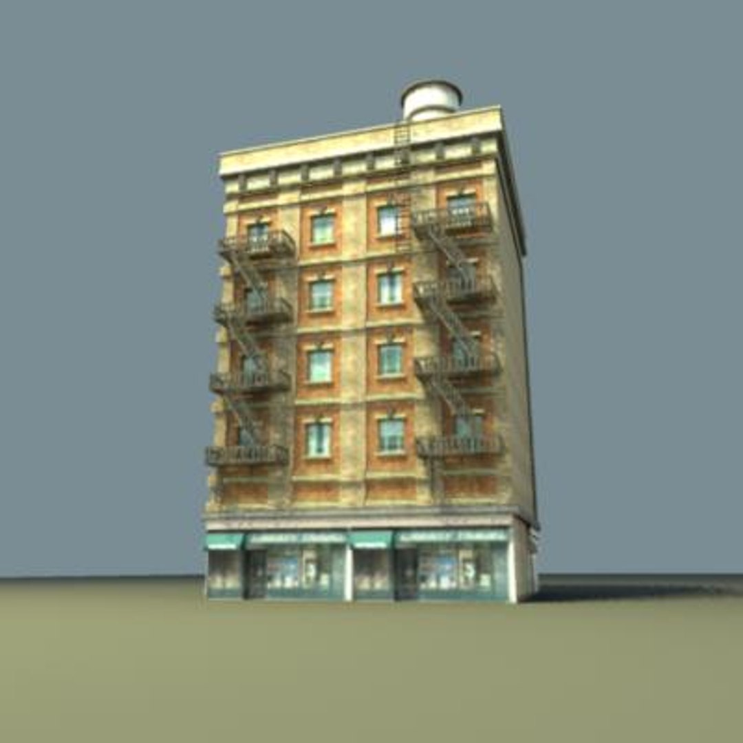 3d Model Multi City Building
