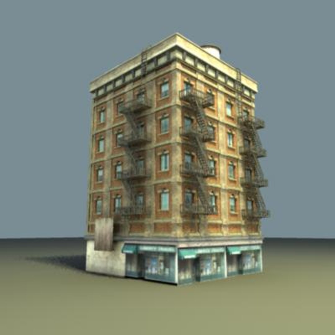 3d Model Multi City Building