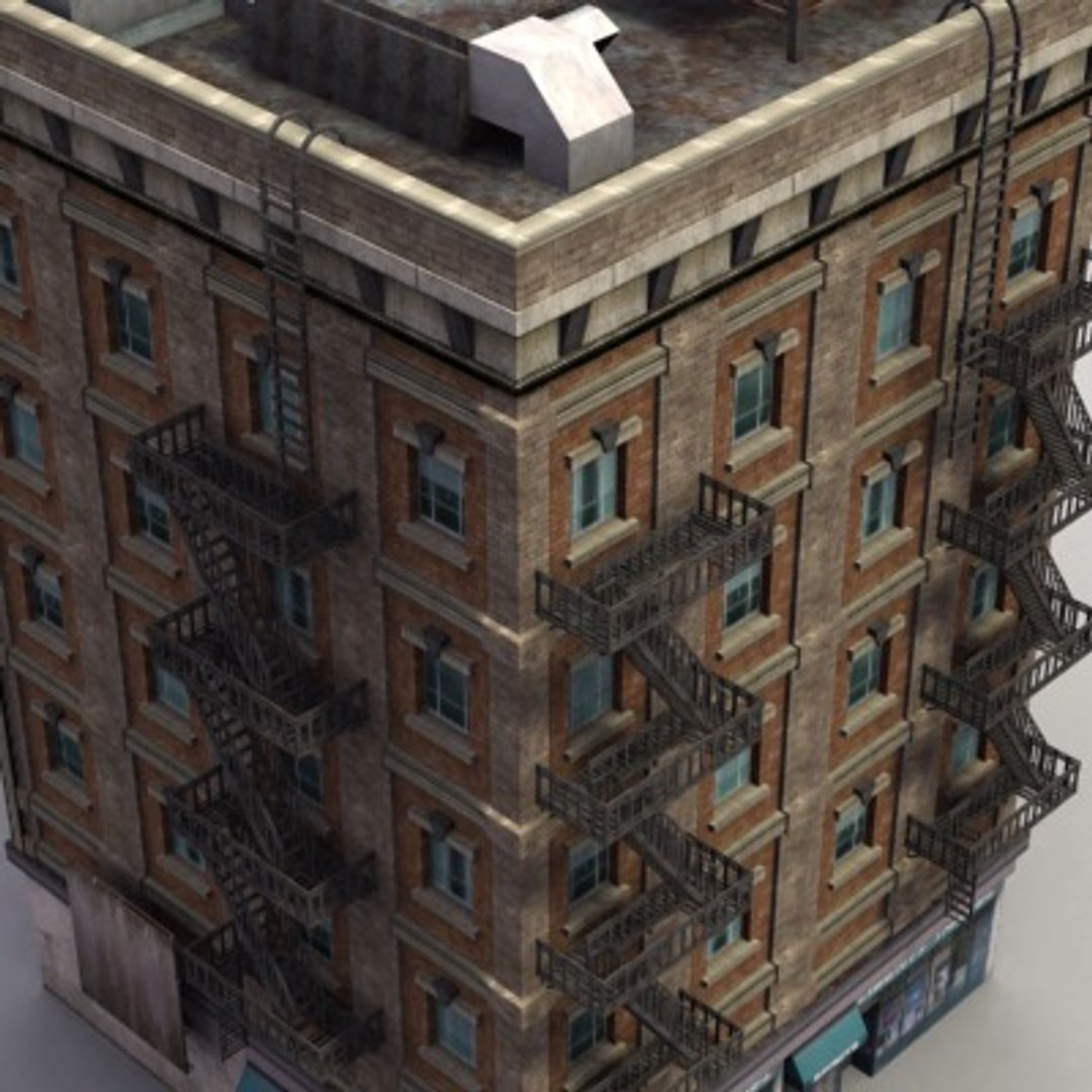 3d Model Multi City Building