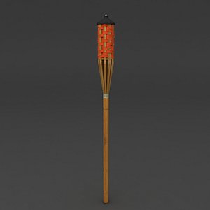 Tiki Torch  lowpoly