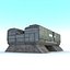 Sci Fi Futuristic Building F