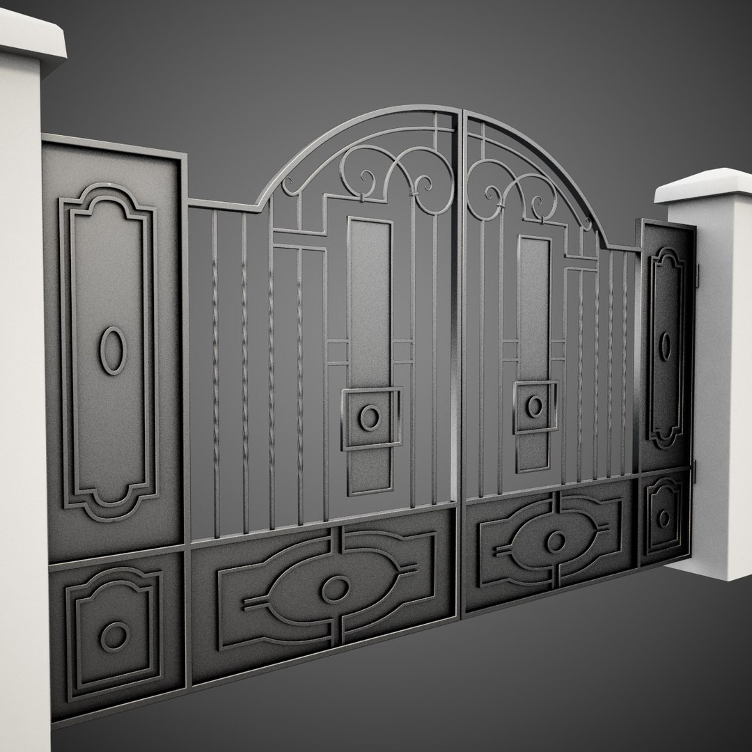 Wrought Iron Gate Max