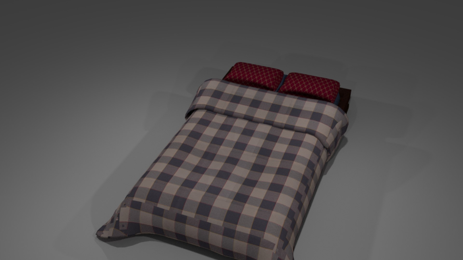 Simple Bed Model 1142481 TurboSquid