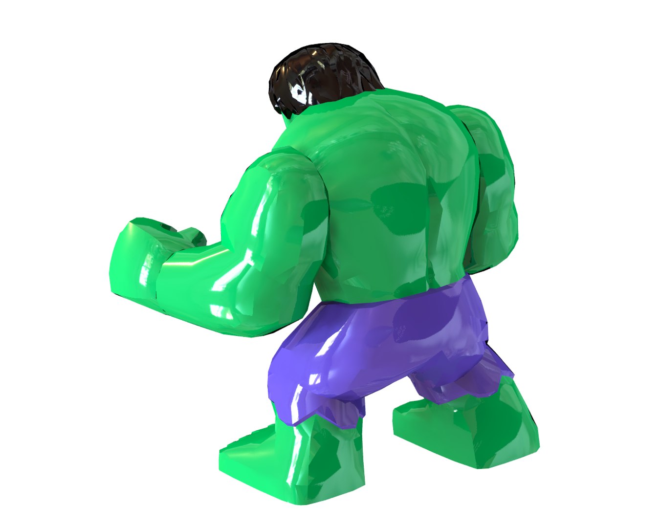 3D file Lego Hulk 🎨・3D print object to download・Cults