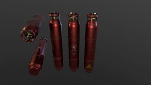 gas canister 3D model