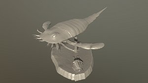 eurypterus remipes printing 3D model